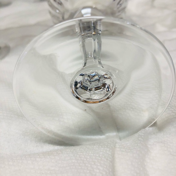 HIGHLIGHTS 2 CRYSTAL PRINCESS HOUSE WINE GLASSES BRAND NEW WITH TAGS - Picture 6 of 16